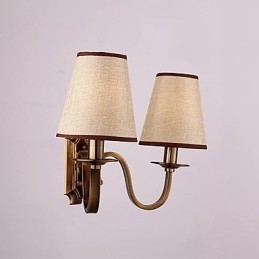 Designer Touch Decorative Traditional Classic Electroplated Feature for Eye Protection Downlight Wall Sconces Wall Light