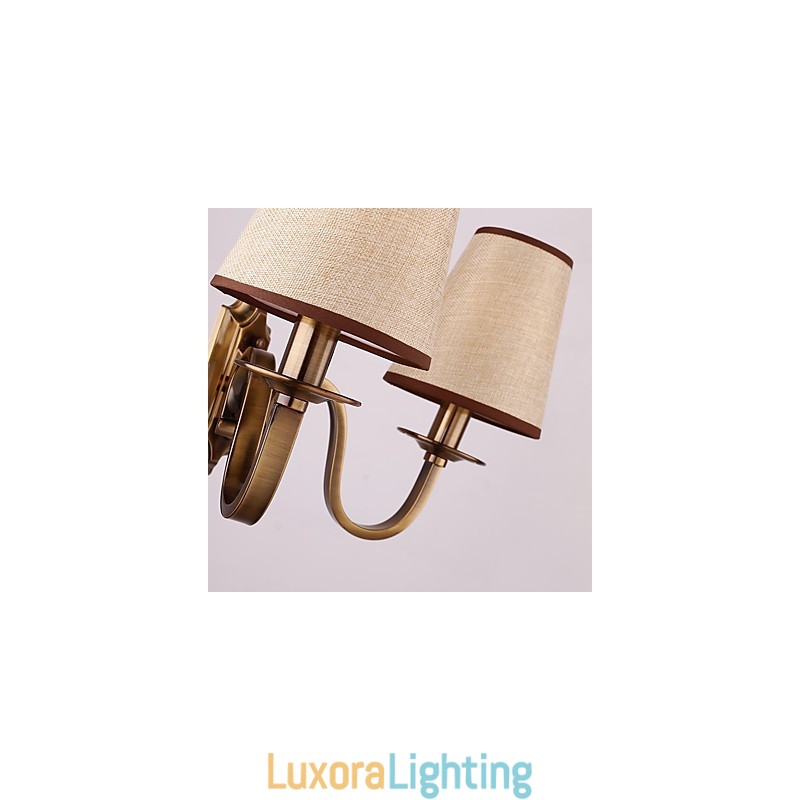 Designer Touch Decorative Traditional Classic Electroplated Feature for Eye Protection Downlight Wall Sconces Wall Light