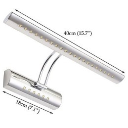 Designer Touch Decorative Modern Contemporary Electroplated Feature for Bathroom Lighting Wall Light