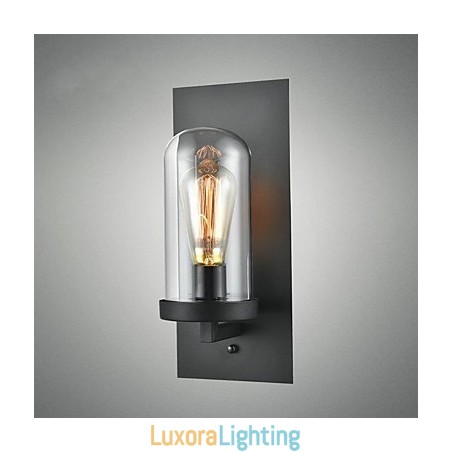 Designer Touch Decorative Creative modern minimalist Restaurant Bar American country aisle stairs Edison wall single head lamp glass