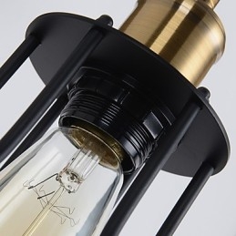 Designer Touch Decorative Loft vintage Wall Lights Industrial Edison Fashion Simplicity Wall Sconces Metal Base Cap