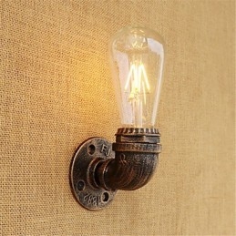 Designer Touch Decorative Country Retro Painting Feature for Mini Style Ambient Light Wall Lights