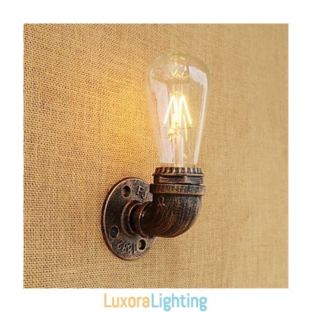 Designer Touch Decorative Country Retro Painting Feature for Mini Style Ambient Light Wall Lights