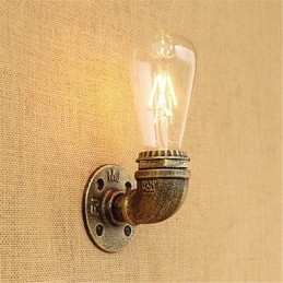 Designer Touch Decorative Country Retro Painting Feature for Mini Style Ambient Light Wall Lights
