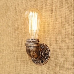Designer Touch Decorative Country Retro Painting Feature for Mini Style Ambient Light Wall Lights