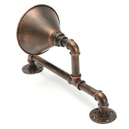 Designer Touch Decorative Water Pipe Wall Lights Retro Industrial Style Creative Country Metal Restaurant Cafe Bars Bar Table Wall Sconces