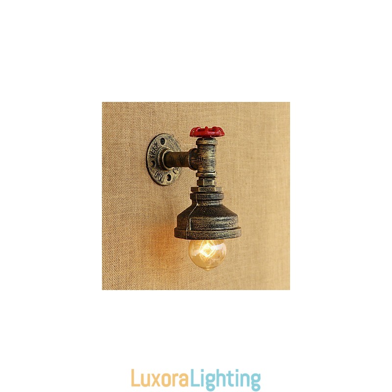 Designer Touch Decorative Country Retro Painting Feature for Ambient Light Wall Sconces Wall Light