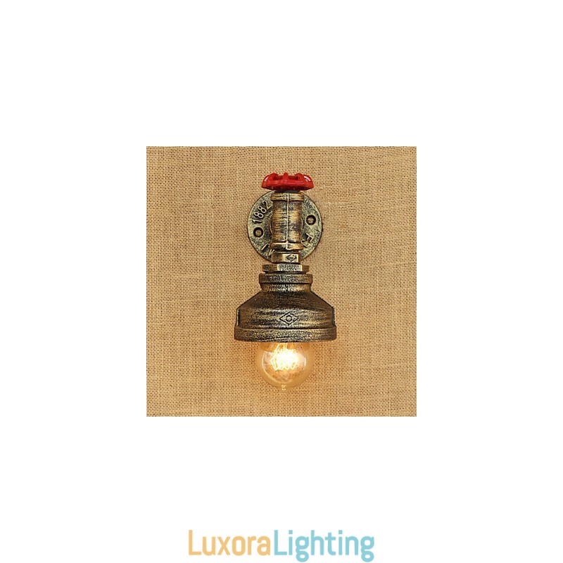 Designer Touch Decorative Country Retro Painting Feature for Ambient Light Wall Sconces Wall Light