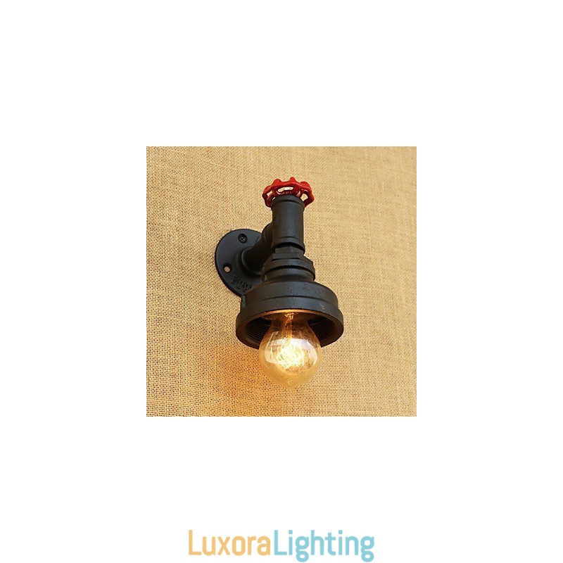 Designer Touch Decorative Country Retro Painting Feature for Ambient Light Wall Sconces Wall Light