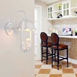 Designer Touch Decorative Modern Contemporary Painting Feature for Eye Protection Ambient Light Wall Sconces Wall Light