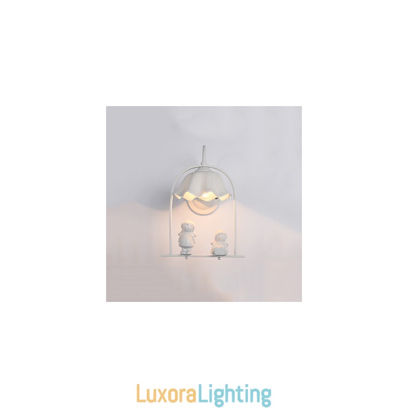 Designer Touch Decorative Modern Contemporary Painting Feature for Eye Protection Ambient Light Wall Sconces Wall Light