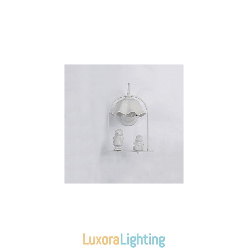 Designer Touch Decorative Modern Contemporary Painting Feature for Eye Protection Ambient Light Wall Sconces Wall Light