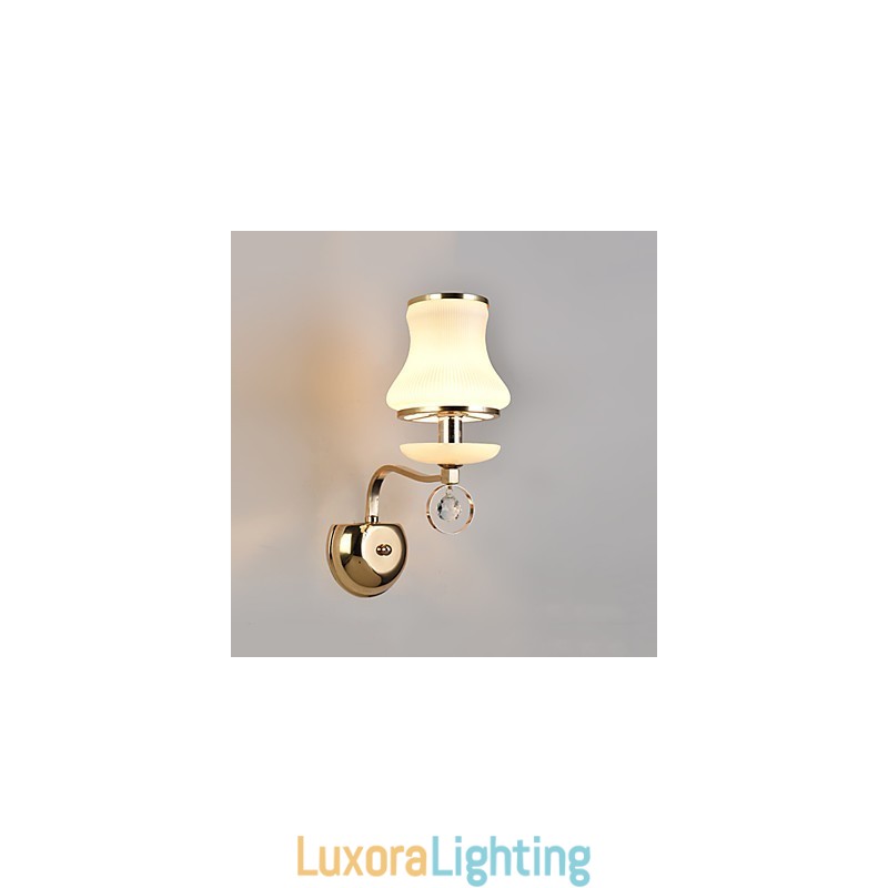 Designer Touch Decorative Modern Contemporary Electroplated Feature for Crystal Ambient Light Wall Sconces Wall Light