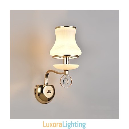 Designer Touch Decorative Modern Contemporary Electroplated Feature for Crystal Ambient Light Wall Sconces Wall Light