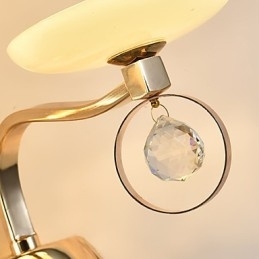 Designer Touch Decorative Modern Contemporary Electroplated Feature for Crystal Ambient Light Wall Sconces Wall Light