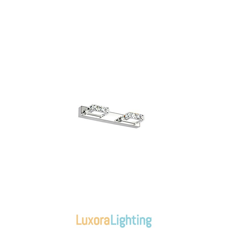 Designer Touch Decorative Modern Contemporary Modern Comtemporary Chrome Feature for Crystal Ambient LightBathroom