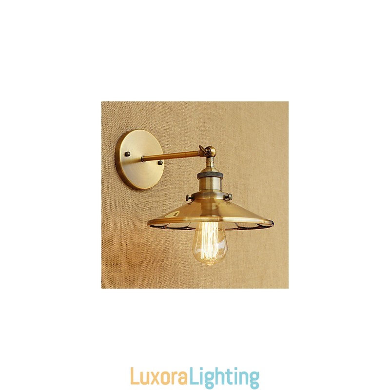 Designer Touch Decorative Rustic Lodge Country Retro Electroplated Feature for Mini Style Ambient Light Wall Sconces