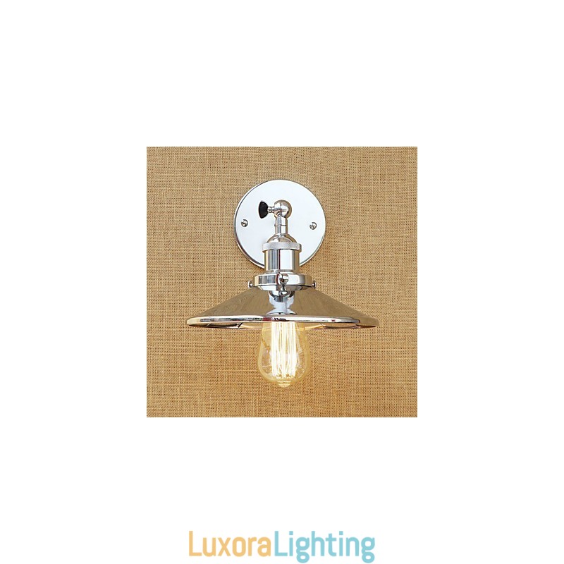 Designer Touch Decorative Rustic Lodge Country Retro Electroplated Feature for Mini Style Ambient Light Wall Sconces