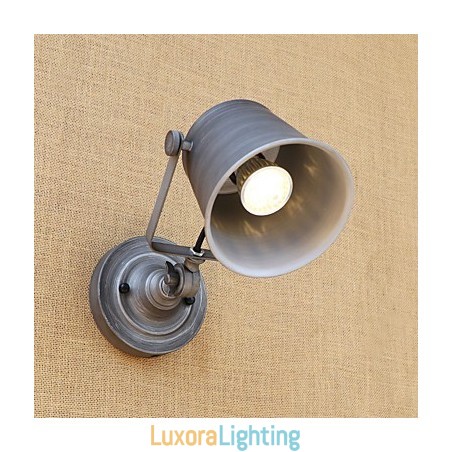 Designer Touch Decorative Rustic Lodge Country Retro Painting Feature for Mini Style Eye Protection Ambient Light Wall