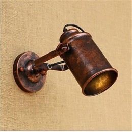 Designer Touch Decorative Rustic Lodge Country Retro Painting Feature for Mini Style Eye Protection Ambient Light Wall