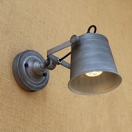 Designer Touch Decorative Rustic Lodge Country Retro Painting Feature for Mini Style Eye Protection Ambient Light Wall