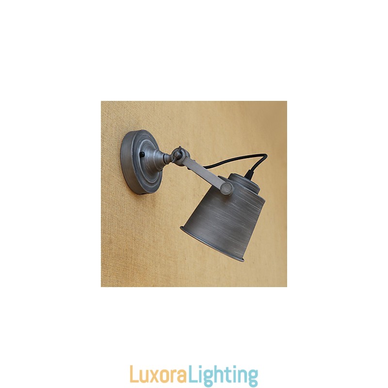 Designer Touch Decorative Rustic Lodge Country Retro Painting Feature for Mini Style Eye Protection Ambient Light Wall