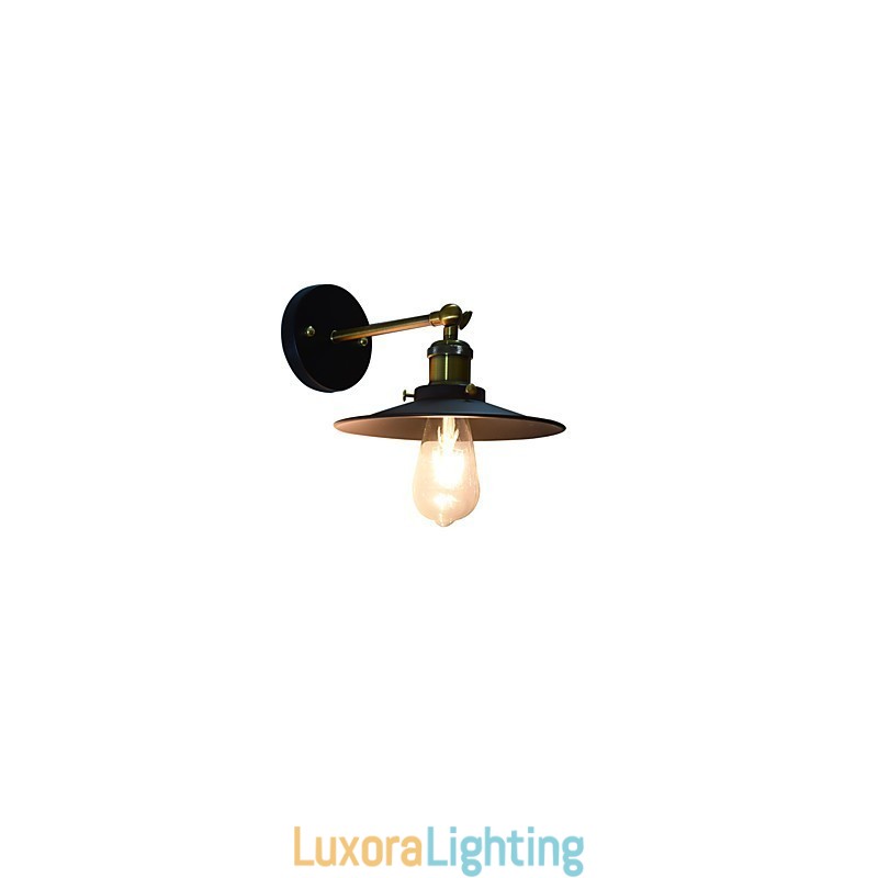 Designer Touch Decorative Paint Single Wall Iron Wall Lamp Dumb Black Lightsaber Lamp On Wall