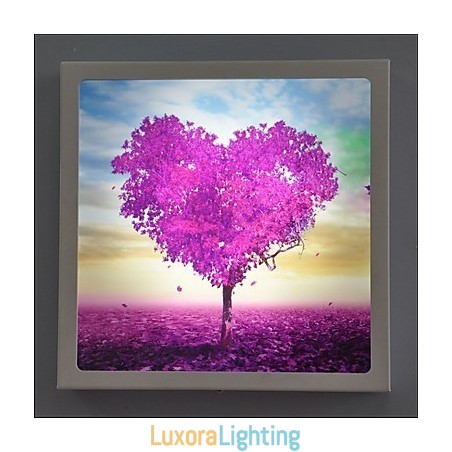 Designer Touch Decorative Integrated Modern Contemporary Modern Comtemporary Painting Feature for Ambient Light Wall Sconces