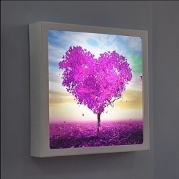 Designer Touch Decorative Integrated Modern Contemporary Modern Comtemporary Painting Feature for Ambient Light Wall Sconces