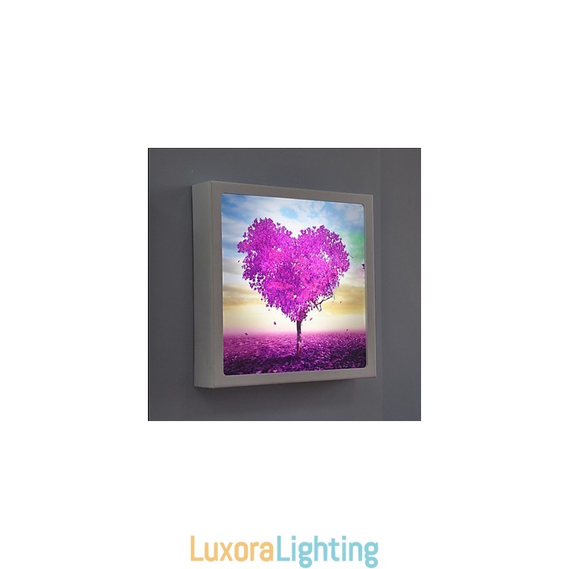 Designer Touch Decorative Integrated Modern Contemporary Modern Comtemporary Painting Feature for Ambient Light Wall Sconces