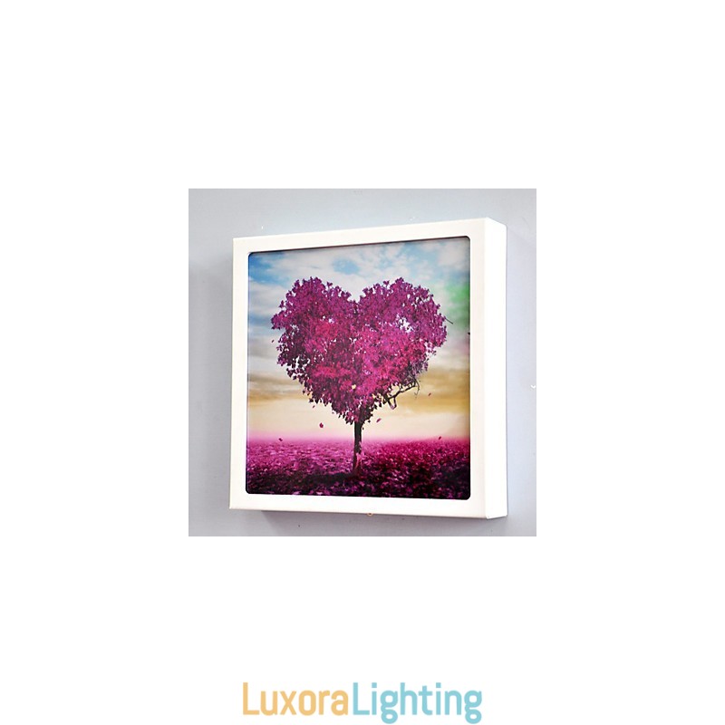 Designer Touch Decorative Integrated Modern Contemporary Modern Comtemporary Painting Feature for Ambient Light Wall Sconces