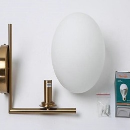 Designer Touch Decorative Rustic Lodge Country Electroplated Feature for Mini Style Ambient Light Wall Sconces Wall Light