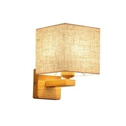 Designer Touch Decorative Minimalist Solid Wood Table Lamp Bedside Desk Lamp