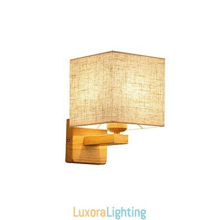 Designer Touch Decorative Minimalist Solid Wood Table Lamp Bedside Desk Lamp