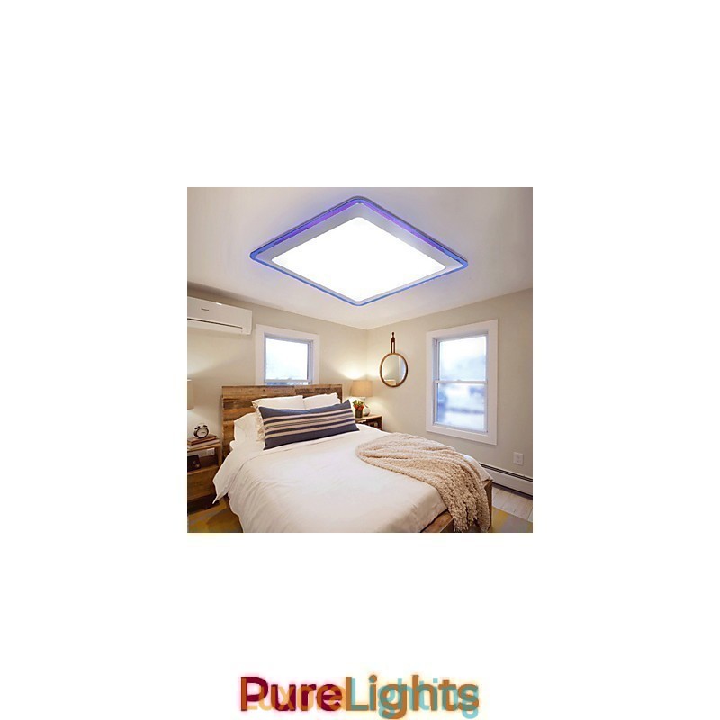 Designer Touch Decorative Flush Mount Modern Contemporary Living Bed Bath Kids Garage Metal