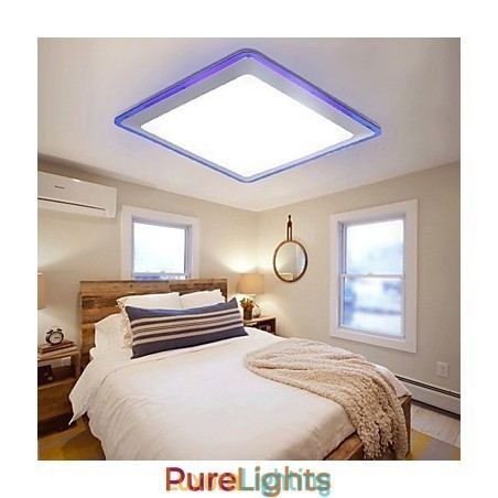 Designer Touch Decorative Flush Mount Modern Contemporary Living Bed Bath Kids Garage Metal