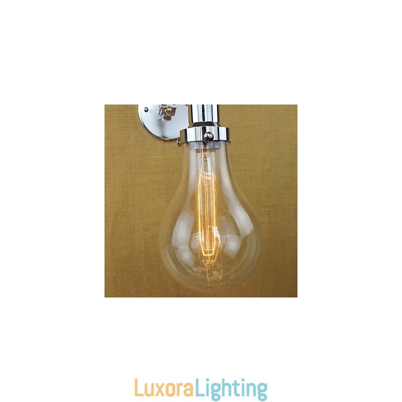 Designer Touch Decorative Country Retro Electroplated Feature for Mini Style Eye Protection Swing Arm Lights