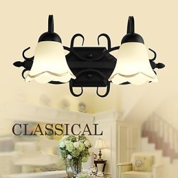 Designer Touch Decorative Rustic Lodge Electroplated Feature for Downlight Bathroom Lighting Wall Light