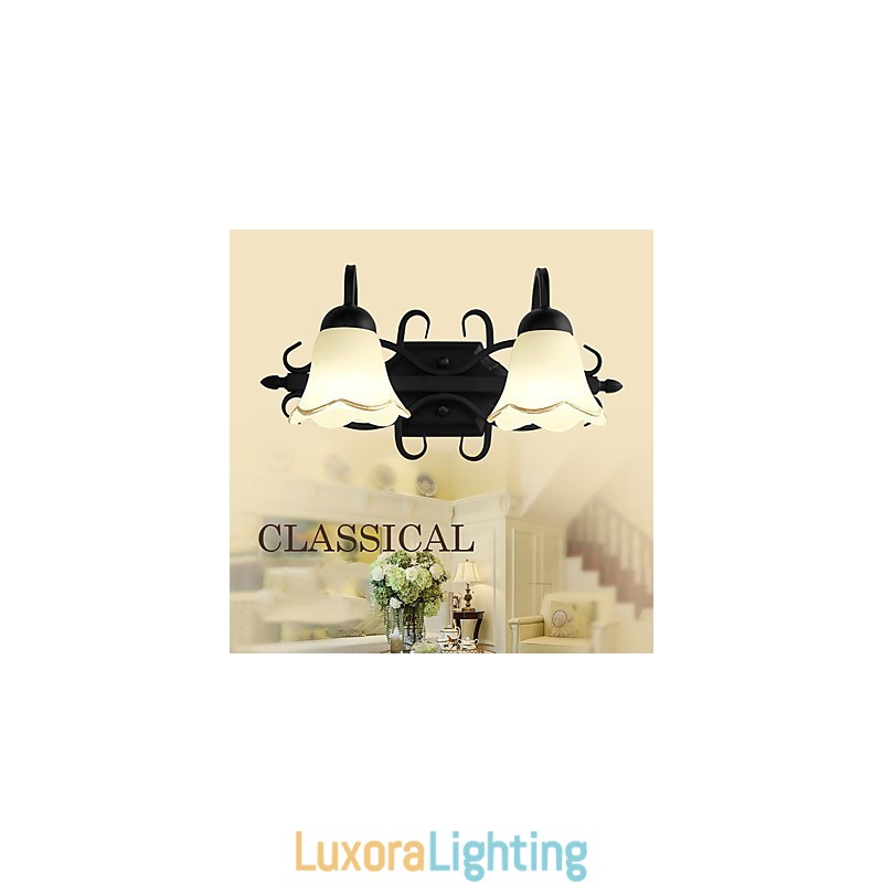 Designer Touch Decorative Rustic Lodge Electroplated Feature for Downlight Bathroom Lighting Wall Light