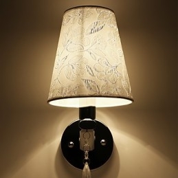 Designer Touch Decorative Modern Contemporary Country Electroplated Feature for Ambient Light Wall Sconces Wall Light