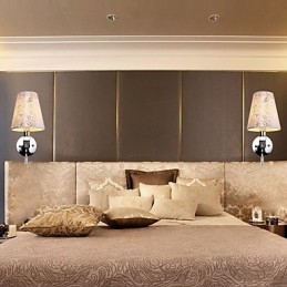 Designer Touch Decorative Modern Contemporary Country Electroplated Feature for Ambient Light Wall Sconces Wall Light