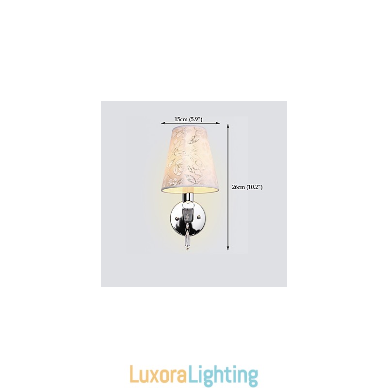 Designer Touch Decorative Modern Contemporary Country Electroplated Feature for Ambient Light Wall Sconces Wall Light