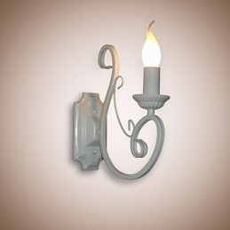 Designer Touch Decorative Candle Lamp Bedside Lamp Wall Lamp Iron Corridor Creative Pastoral Mirror Lamp