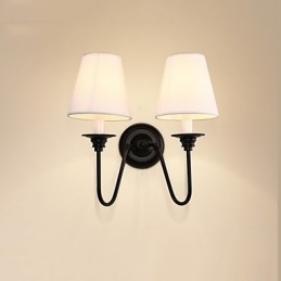 Designer Touch Decorative Rustic Lodge Black Oxide Finish Feature for Eye Protection Ambient Light Wall Sconces Wall Light