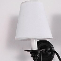 Designer Touch Decorative Rustic Lodge Black Oxide Finish Feature for Eye Protection Ambient Light Wall Sconces Wall Light