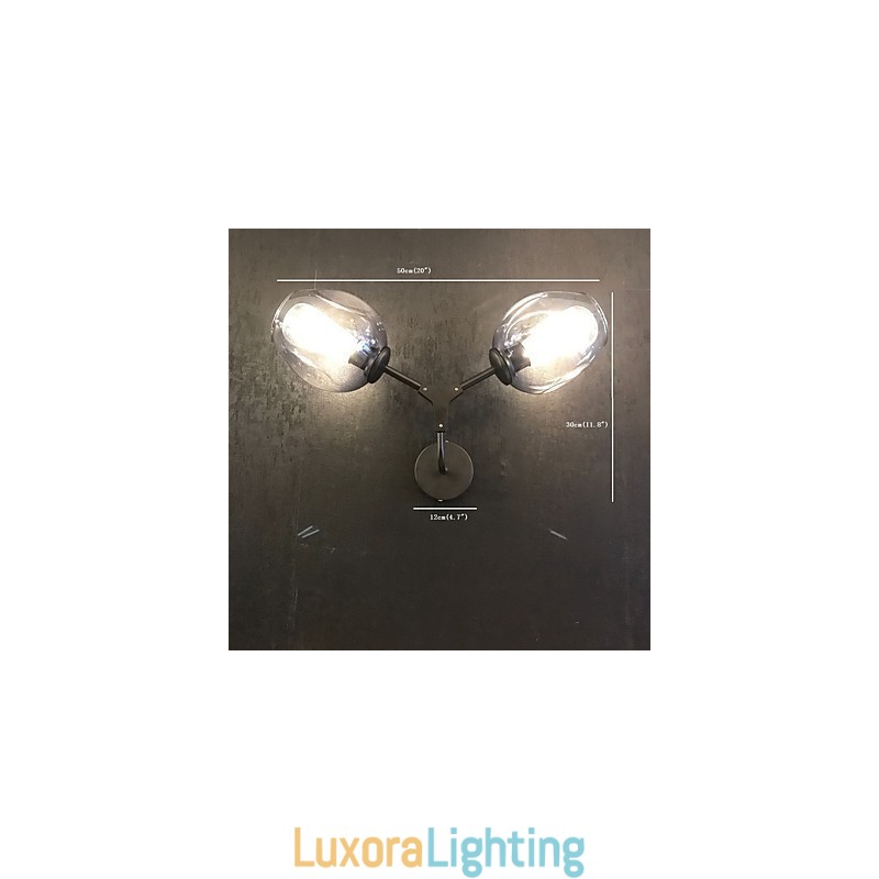 Designer Touch Decorative Rustic Lodge Vintage Country Retro Painting Feature for Mini Style Ambient Light Wall Sconces Wall Light