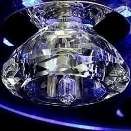 Designer Touch Decorative Chandelier Modern Crystal Living 3 Lights