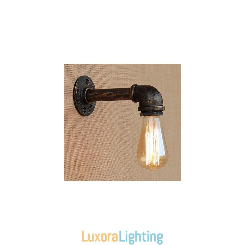 Designer Touch Decorative Country Retro Painting Feature for Mini Style Swing Arm Ambient Light Wall Sconces