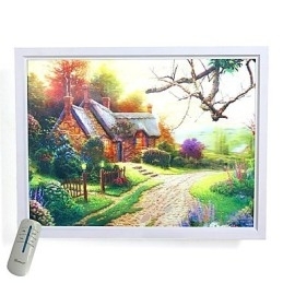 Designer Touch Decorative Integrated Modern Contemporary Modern Comtemporary Painting Feature for Ambient Light Wall Sconces