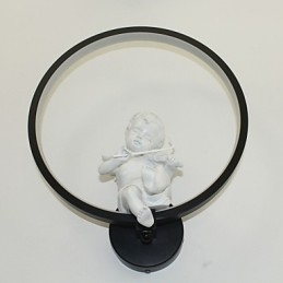 Designer Touch Decorative Wall Lamp Modern Creative Personality Lamp Angel Decoration Lamp Aluminum Integrated Corridor Wall Lamp